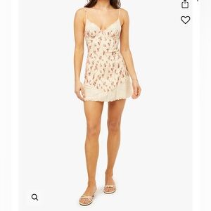 WeWoreWhat NEW lace peplum mini dress! Size 6